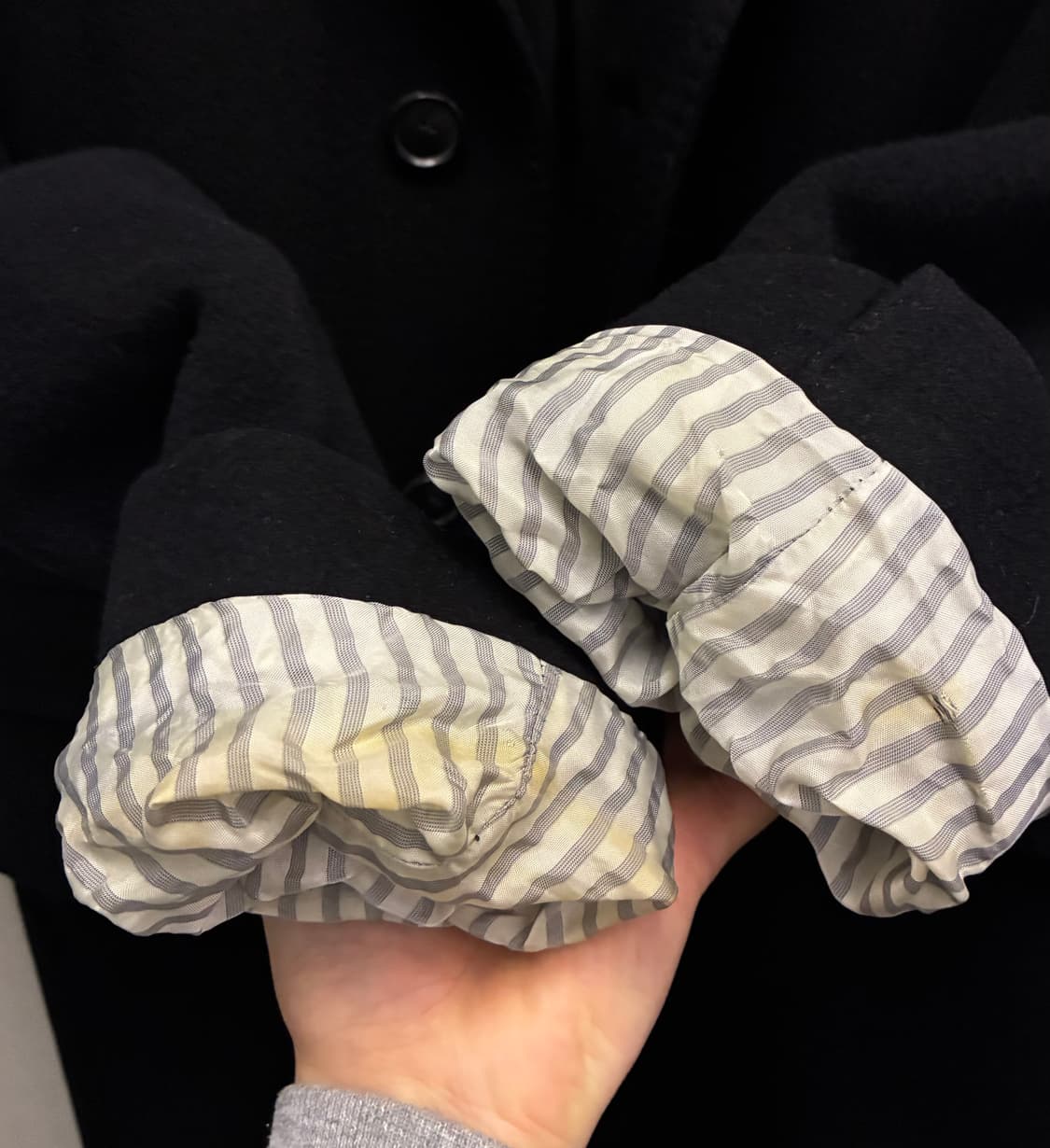 (M)HUGO BOSS 휴고보스 캐시미어 버진울 싱글 롱코트 상품이미지8