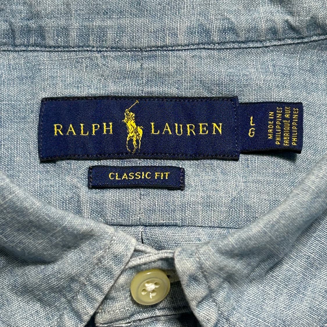 Polo Ralph Lauren 클래식핏 샴브레이 셔츠 상품이미지2