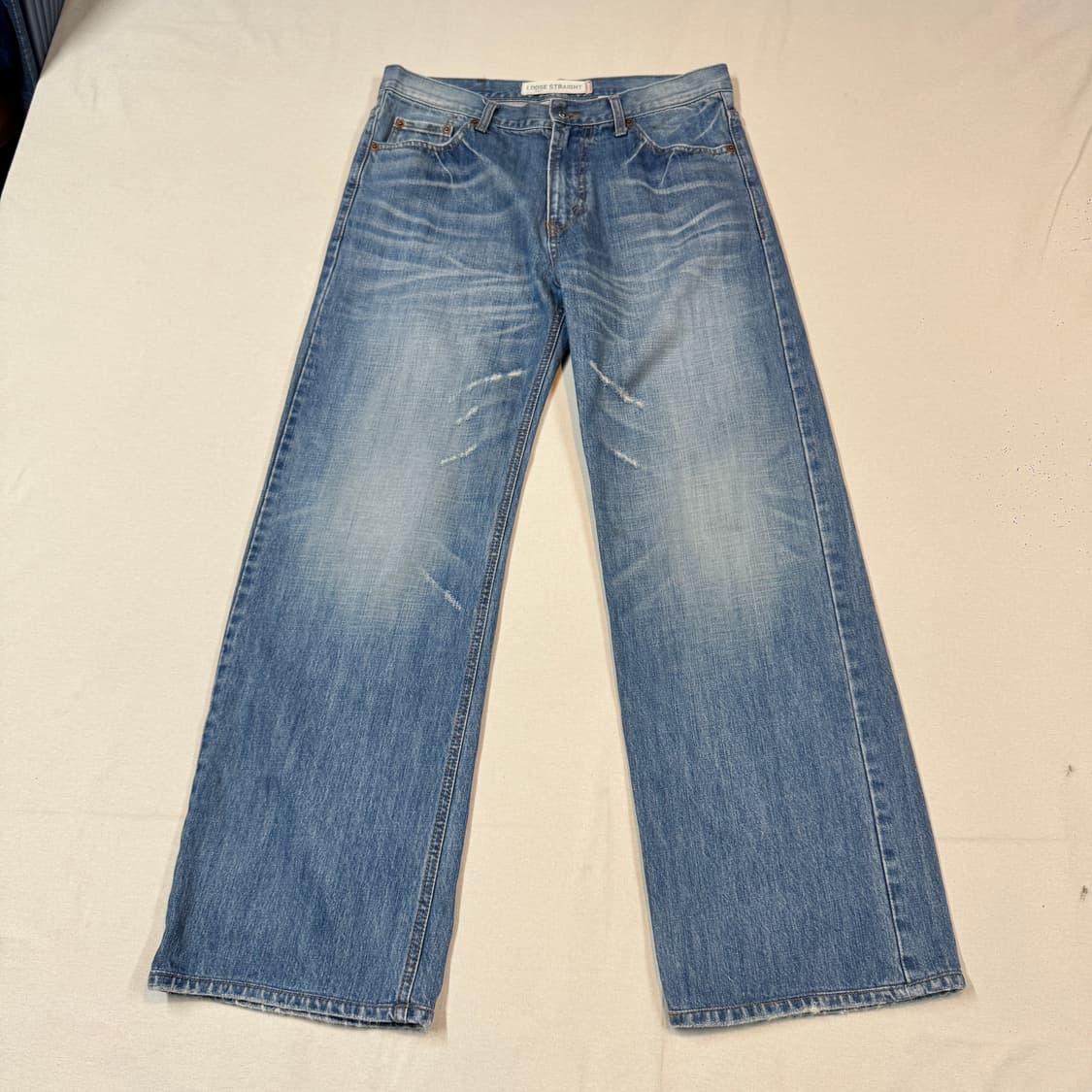 34inch) 리바이스 569 루즈핏 와이드 데님 청바지 상품이미지5