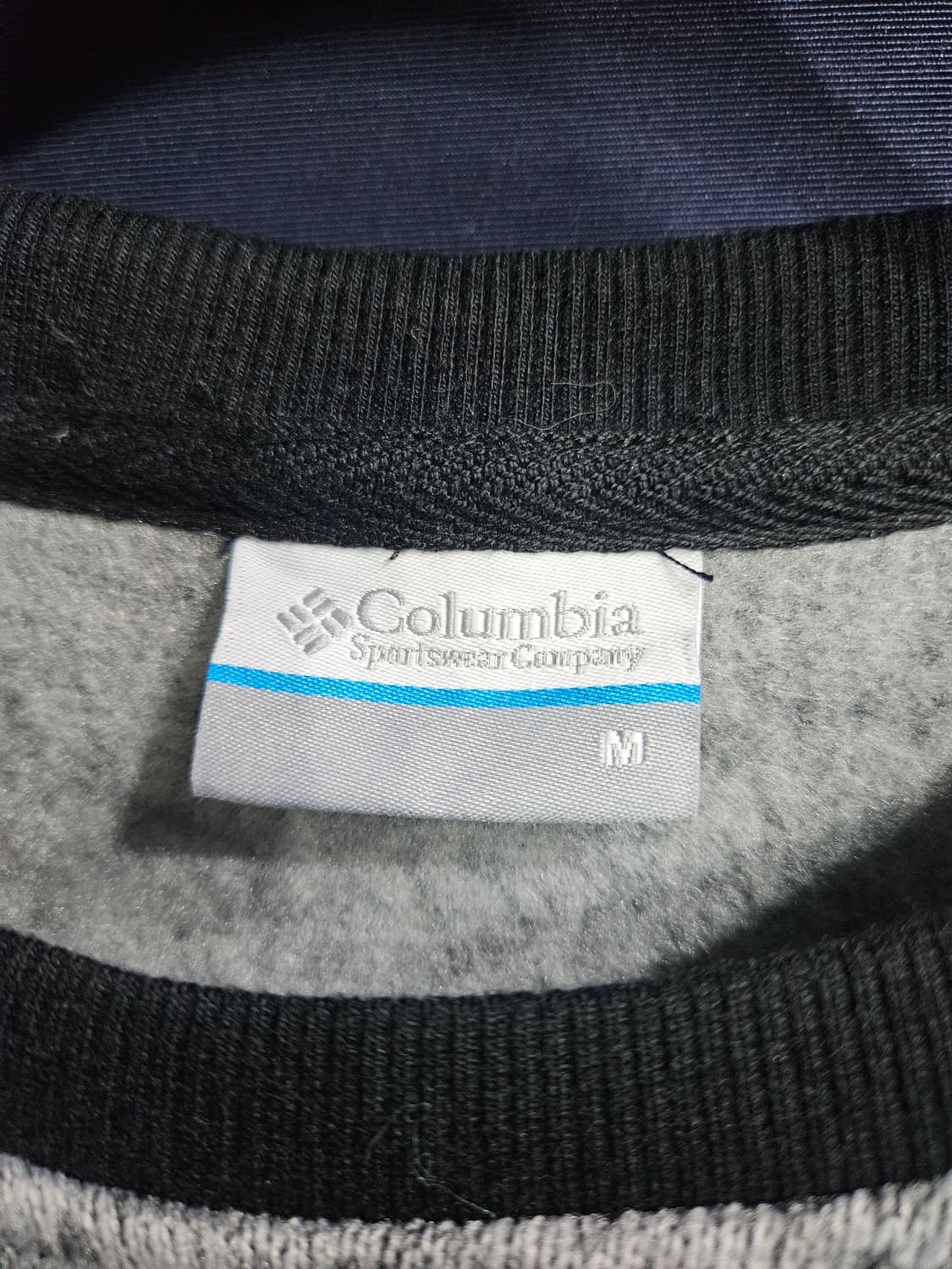 콜롬비아 멜란지 그레이 남성 95 기모 포켓 긴팔티  상품이미지3