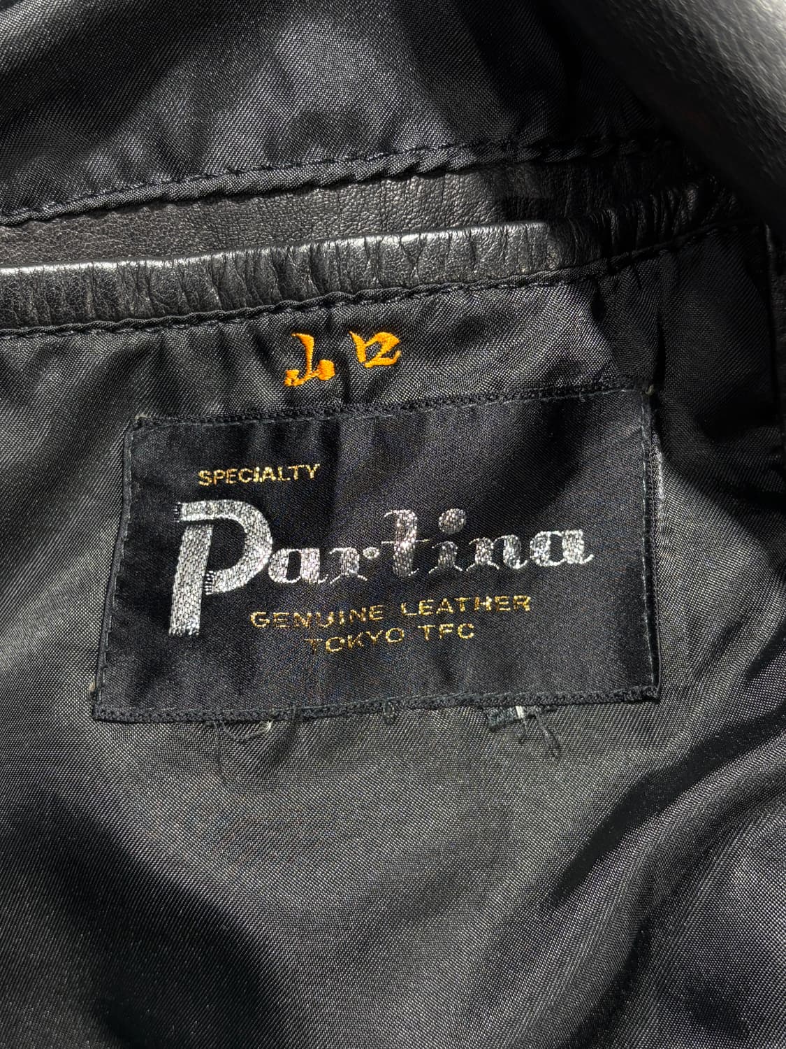 일본 더블 트렌치 레더 코트 상품이미지6