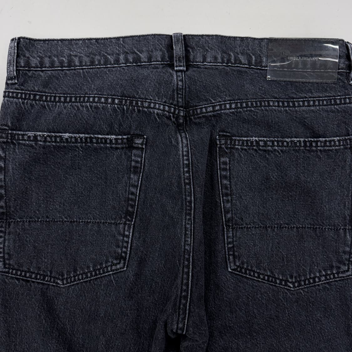 아워레가시 써드컷 슬래쉬 흑청 와이드 데님팬츠 상품이미지6