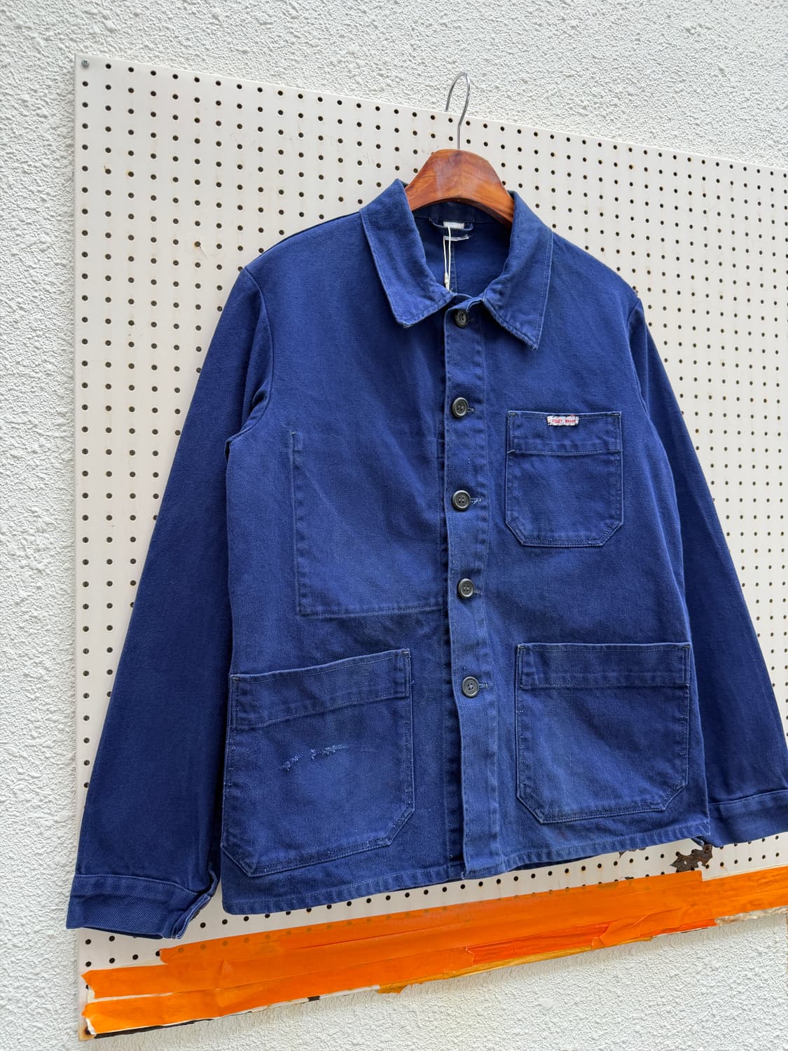 OLD VINTAGE WASHED NAVY 빈티지 프렌치워크자켓 상품이미지5