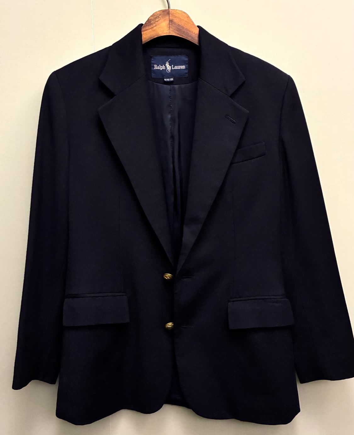 POLO 폴로랄프로렌 빈티지 금장 투버튼 싱글 블레이저 우먼스 상품이미지1