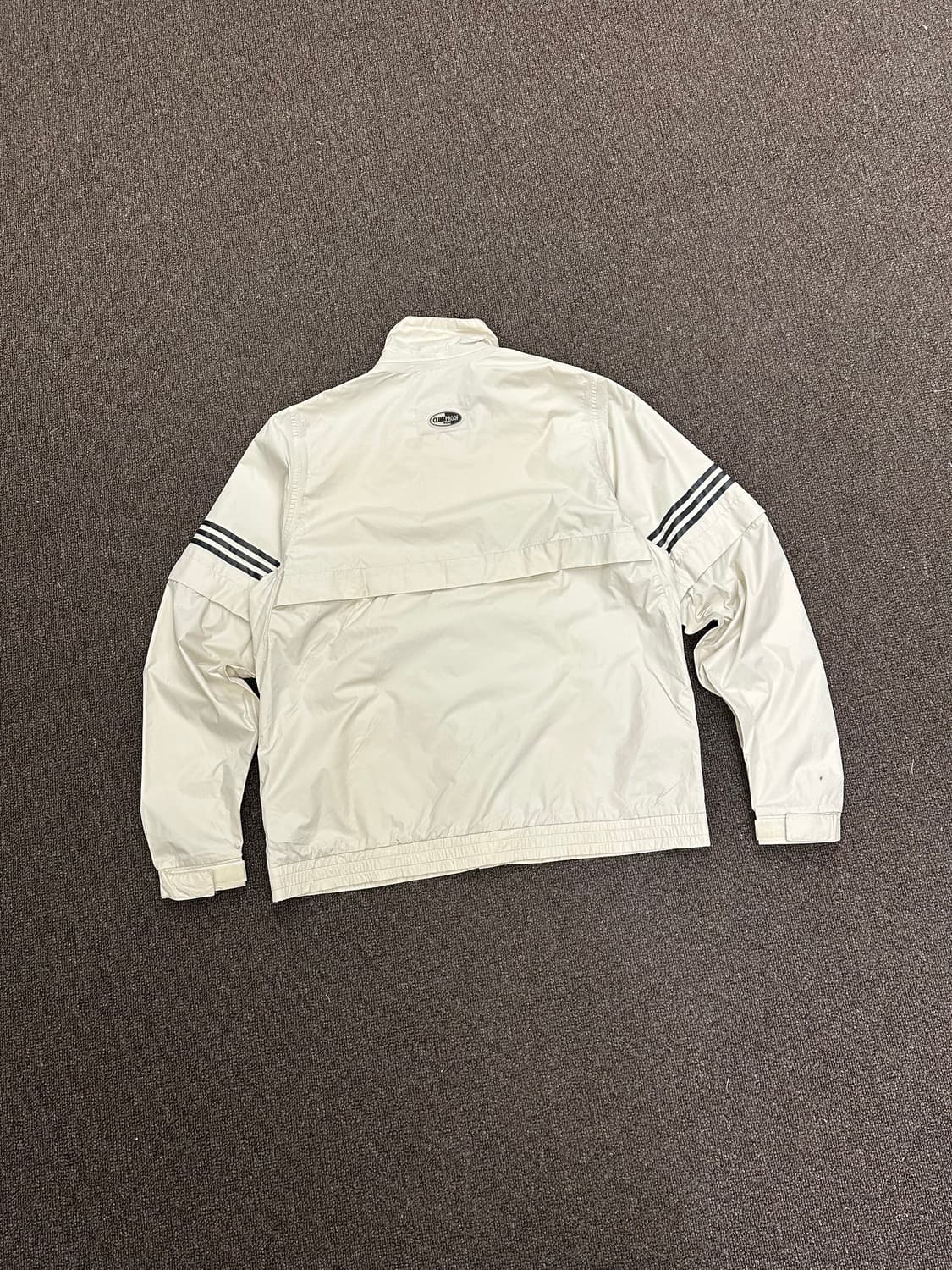 S)Adidas 빈티지 여성 투웨이 화이트 윈드 브레이커 상품이미지9