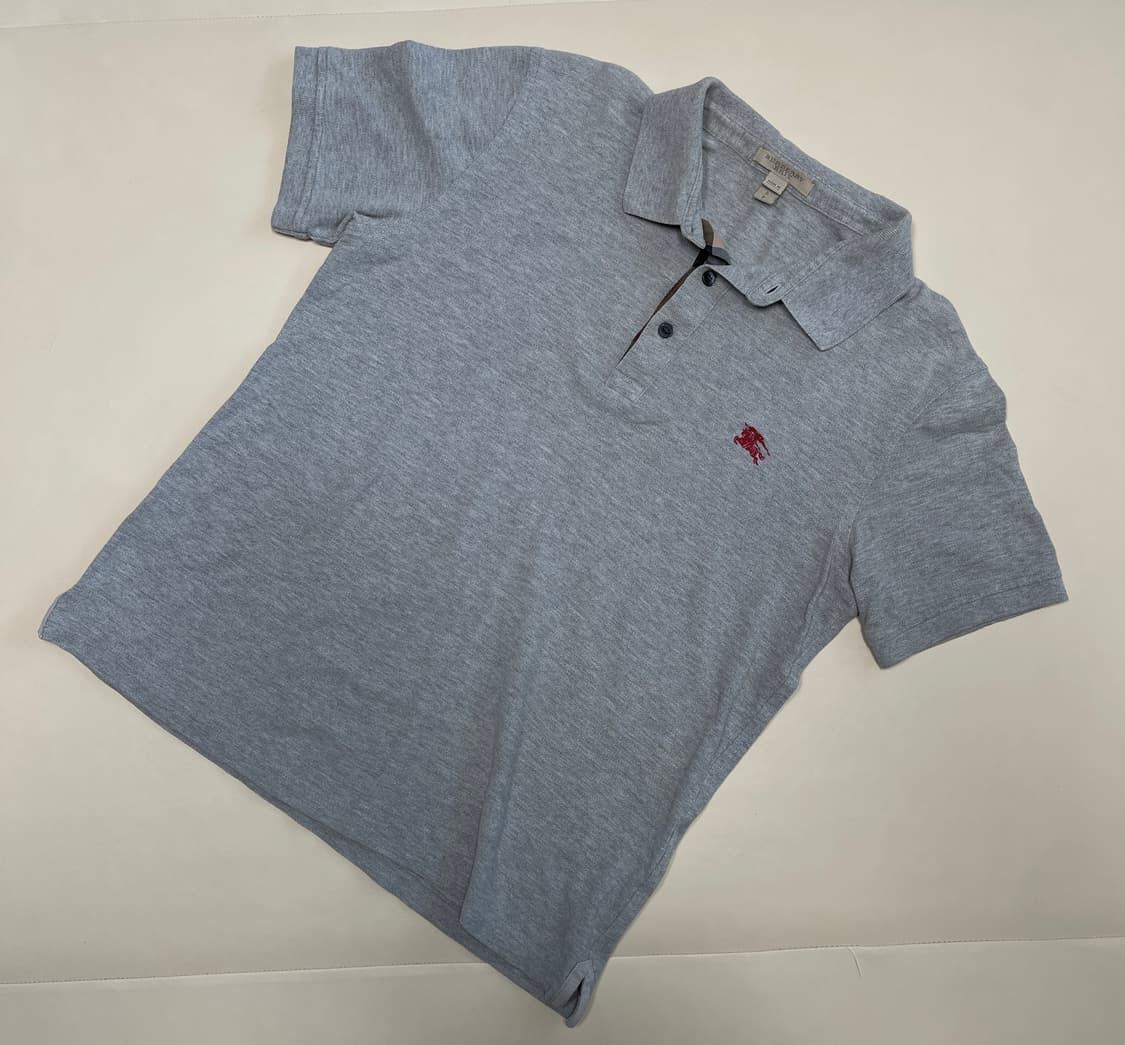 버버리 브릿(Burberry Brit) 그레이 피케 폴로 셔츠 상품이미지1