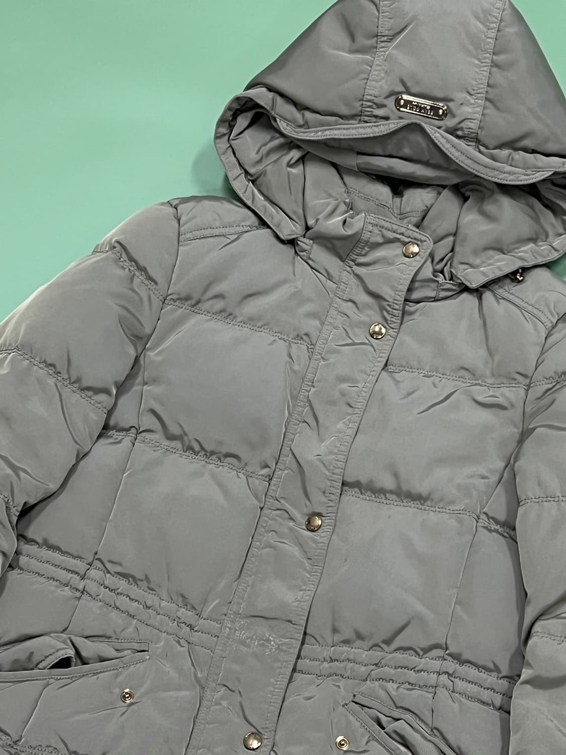 (90) 빈폴 우먼스 토끼털 패딩 자켓 상품이미지3