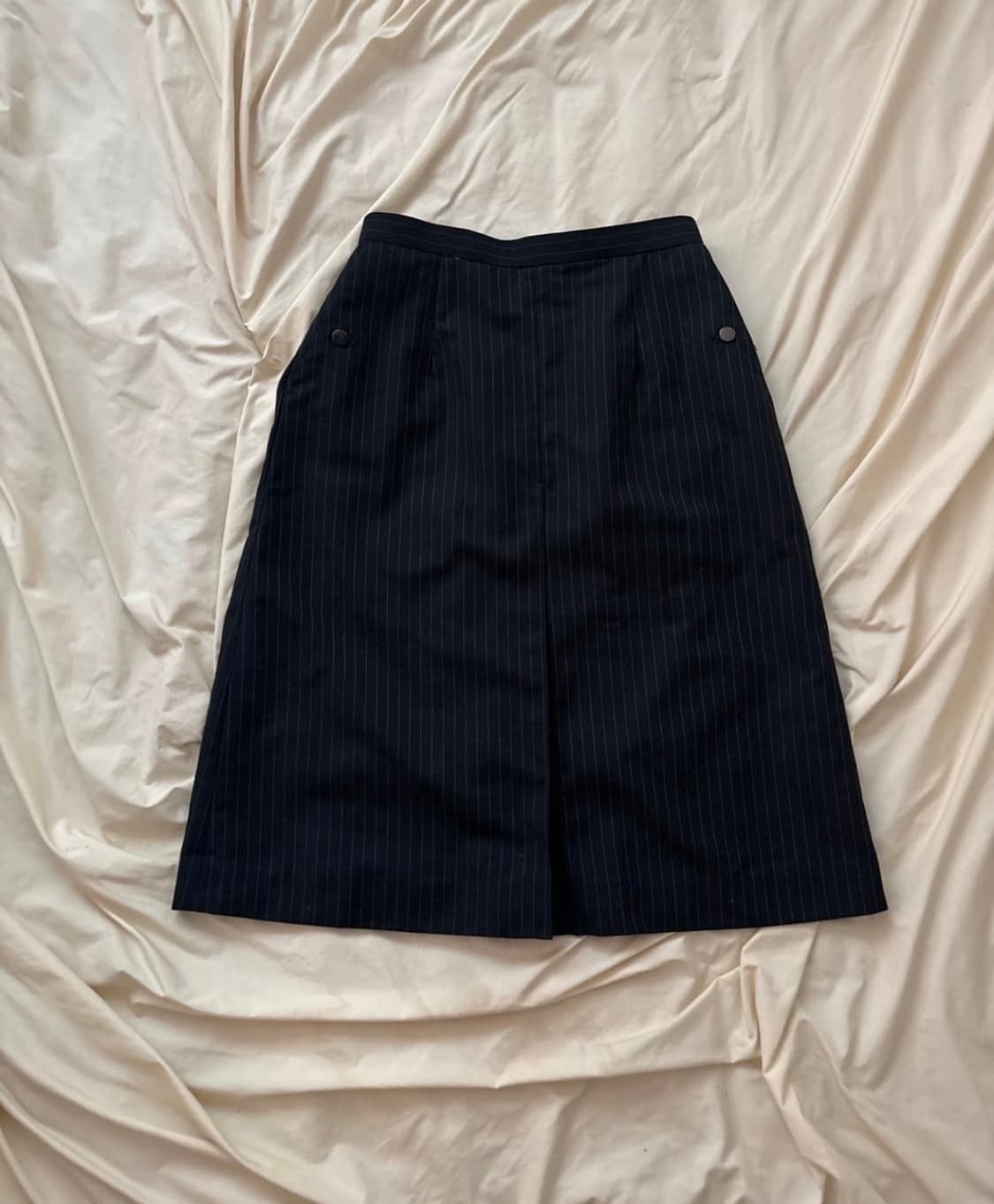빈티지 핀스트라이프 스커트 상품이미지1