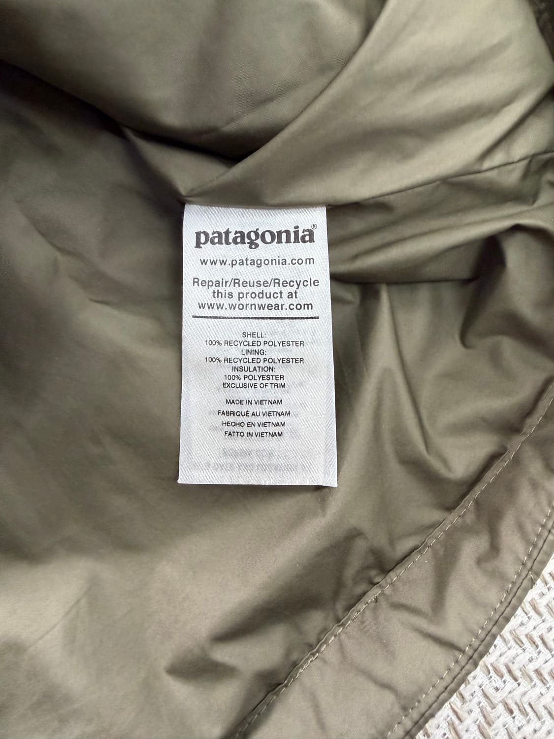 정품) 파타고니아 남성 퀼티드 아웃포켓 점퍼 M 상품이미지8