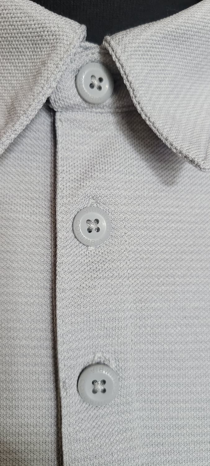 (남성2XL사이즈)컬럼비아 기능성 카라티(상태최상) 그레이 상품이미지7