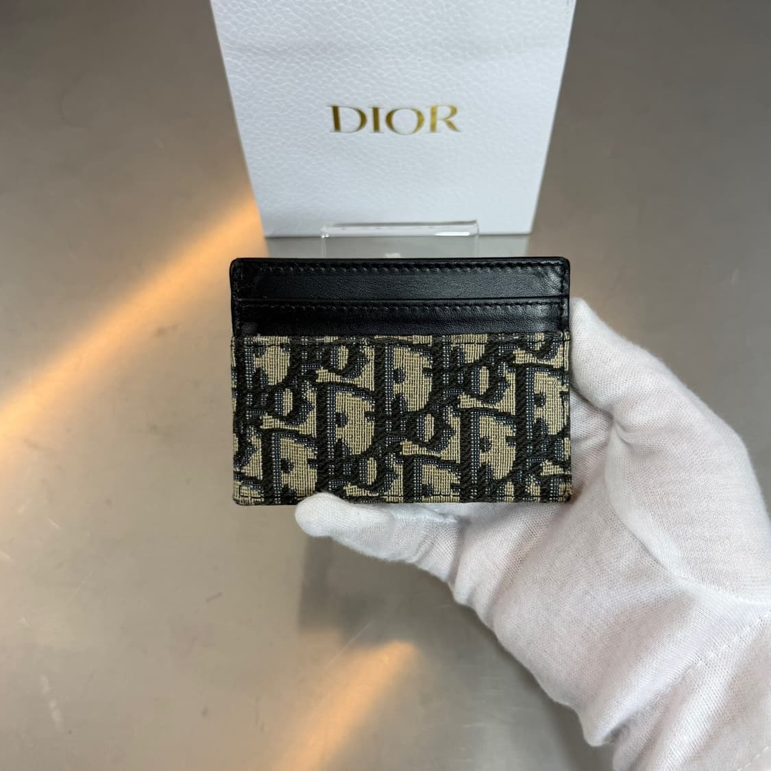 [OS] 디올 Dior CD 몽테인30 오블리크 카드지갑 카드홀더 A급 상품이미지4