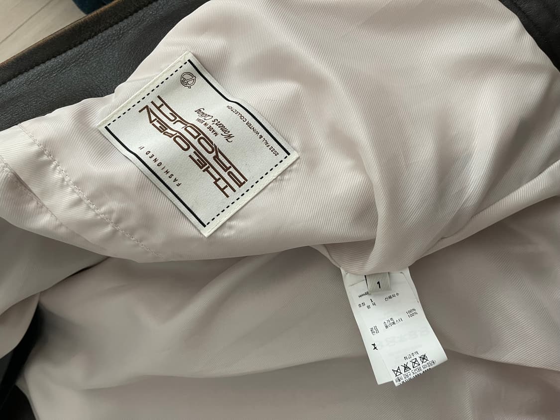 더오픈프로덕트 레더 자켓 상품이미지4