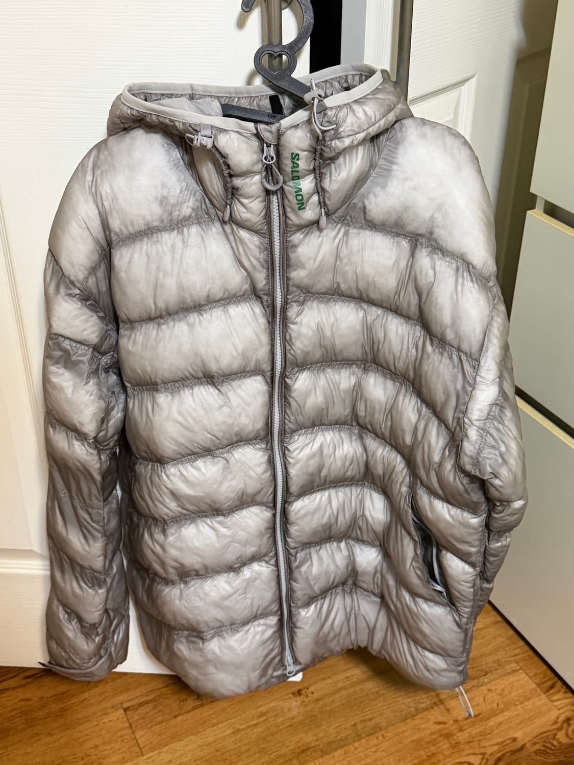 [L] 살로몬 UNI 인슐레이션 패딩 그레이 상품이미지1