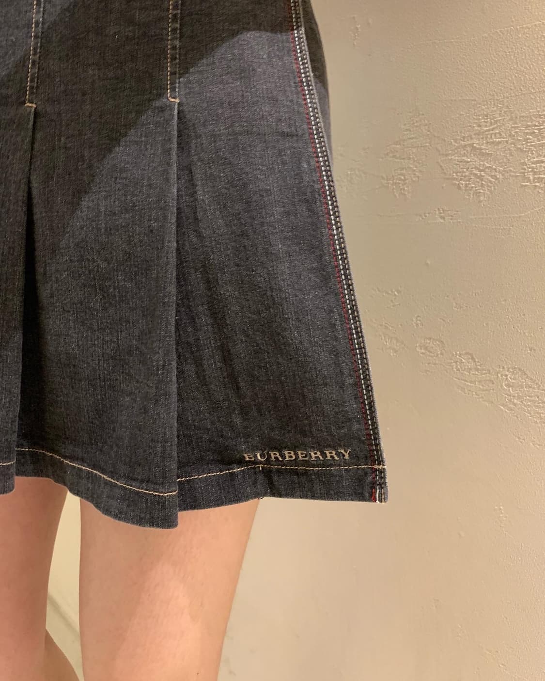 버저리 데님 스커트 상품이미지7