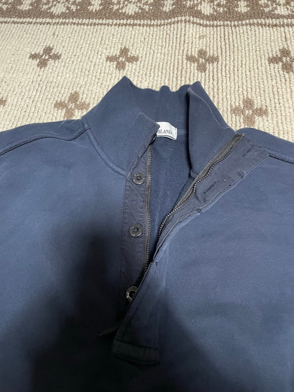 스톤아일랜드 반집업 맨투맨 상품이미지3