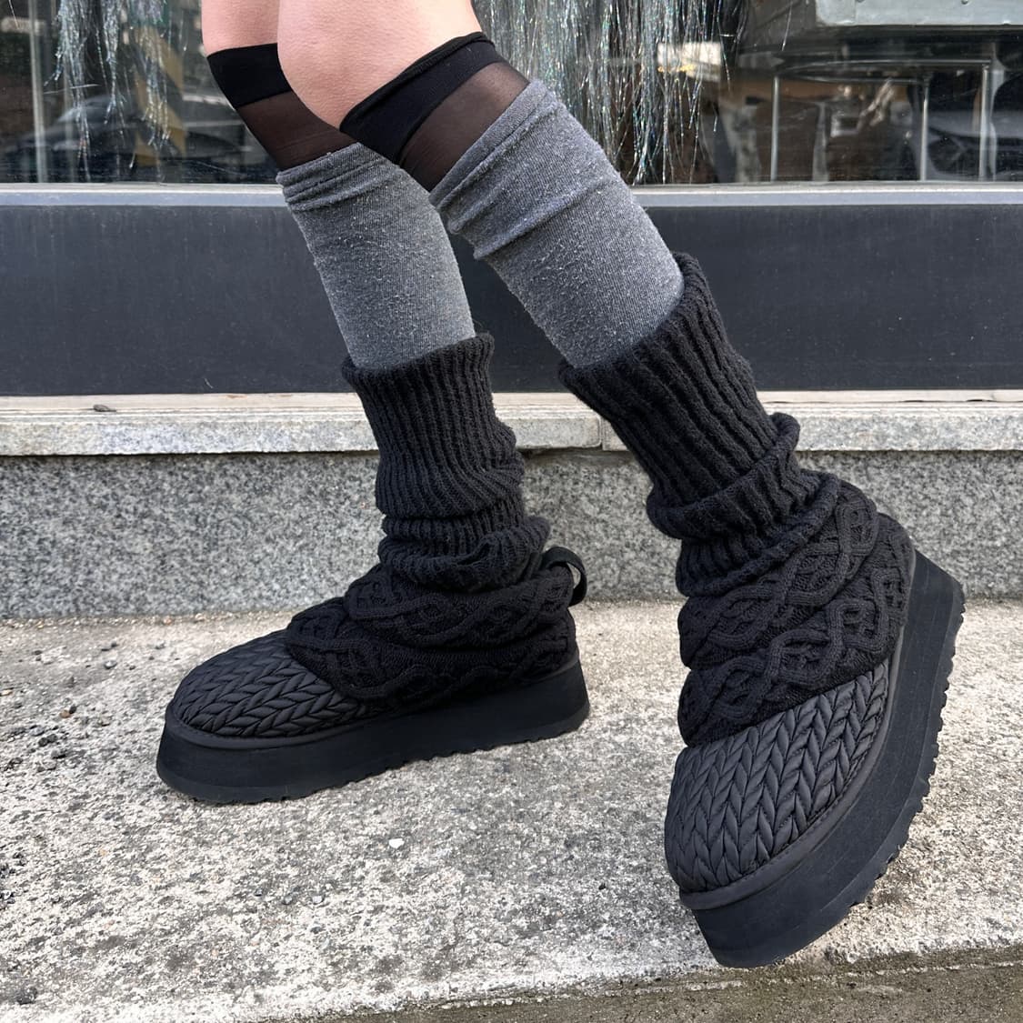 레어 어그 타즈 빌라니트 플랫폼 숏 부츠 상품이미지9