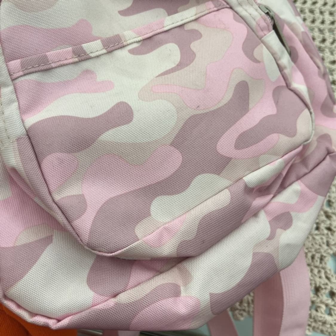 잔스포츠 희귀 Y2K 딸기우유 카모 키치 미니 백팩 C10207 상품이미지6