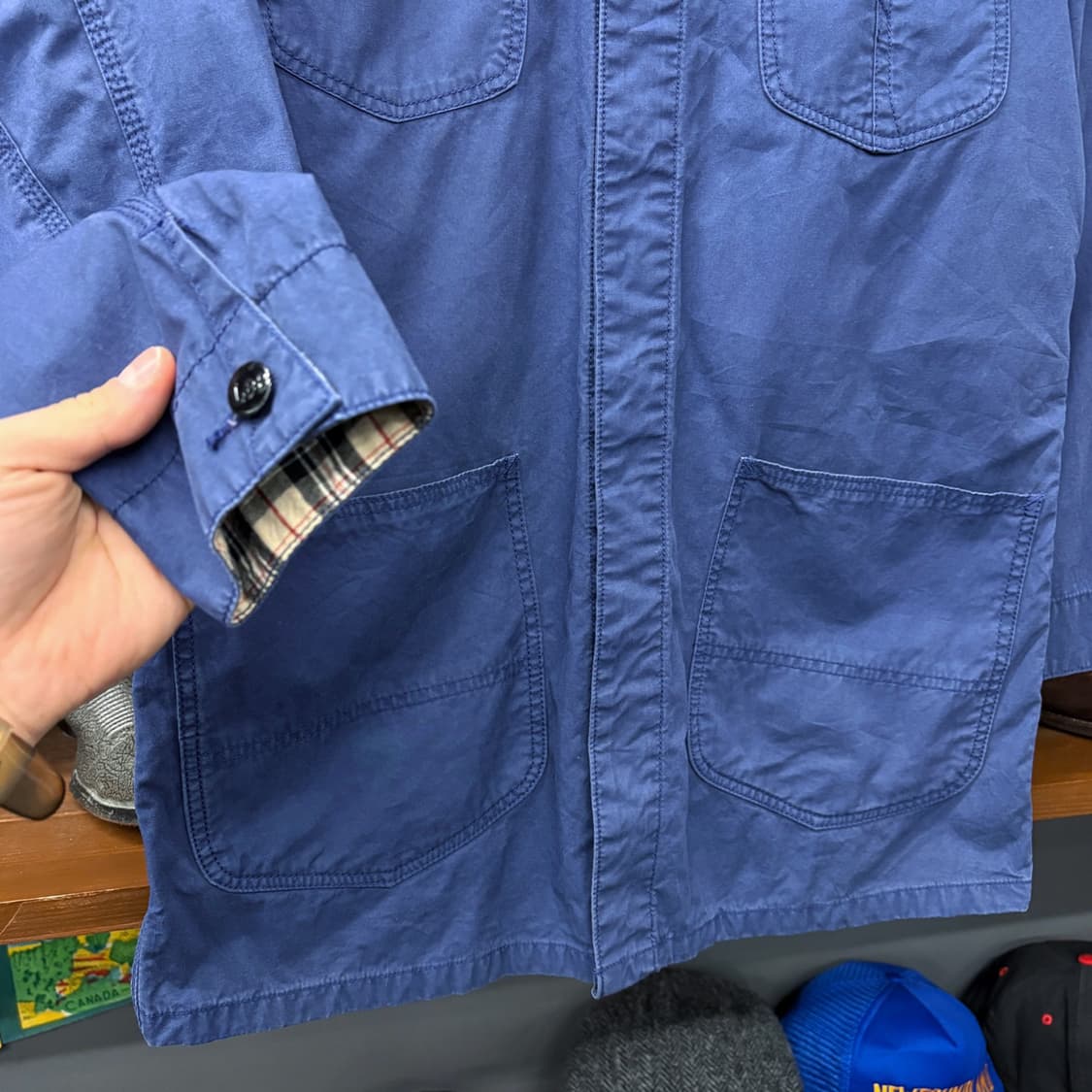 LeeX나노유니버스 익스클루시브 4포켓 코튼 프렌치 워크자켓 N178 상품이미지4