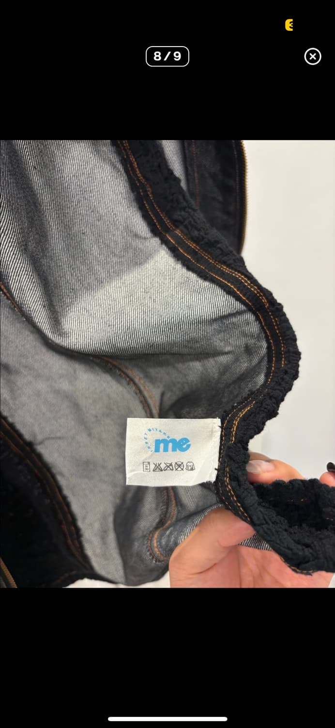 me Issey Miyake wrinkle denim zip up 상품이미지8