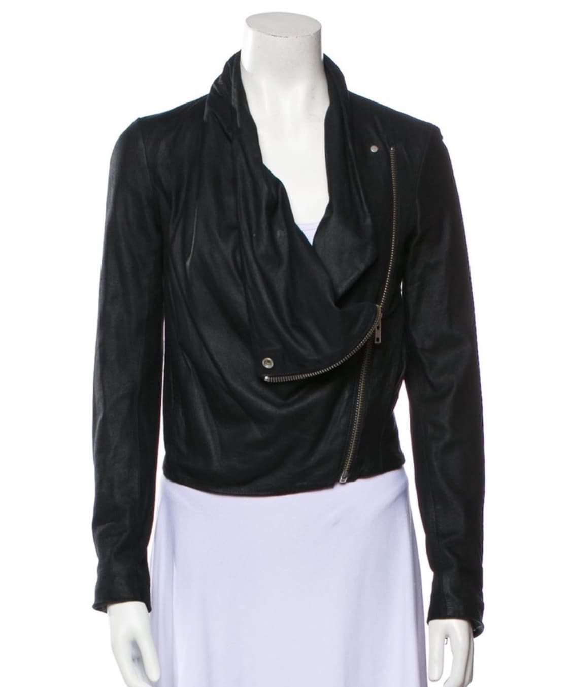 헬무트랭 lambskin leather moto jacket 상품이미지1