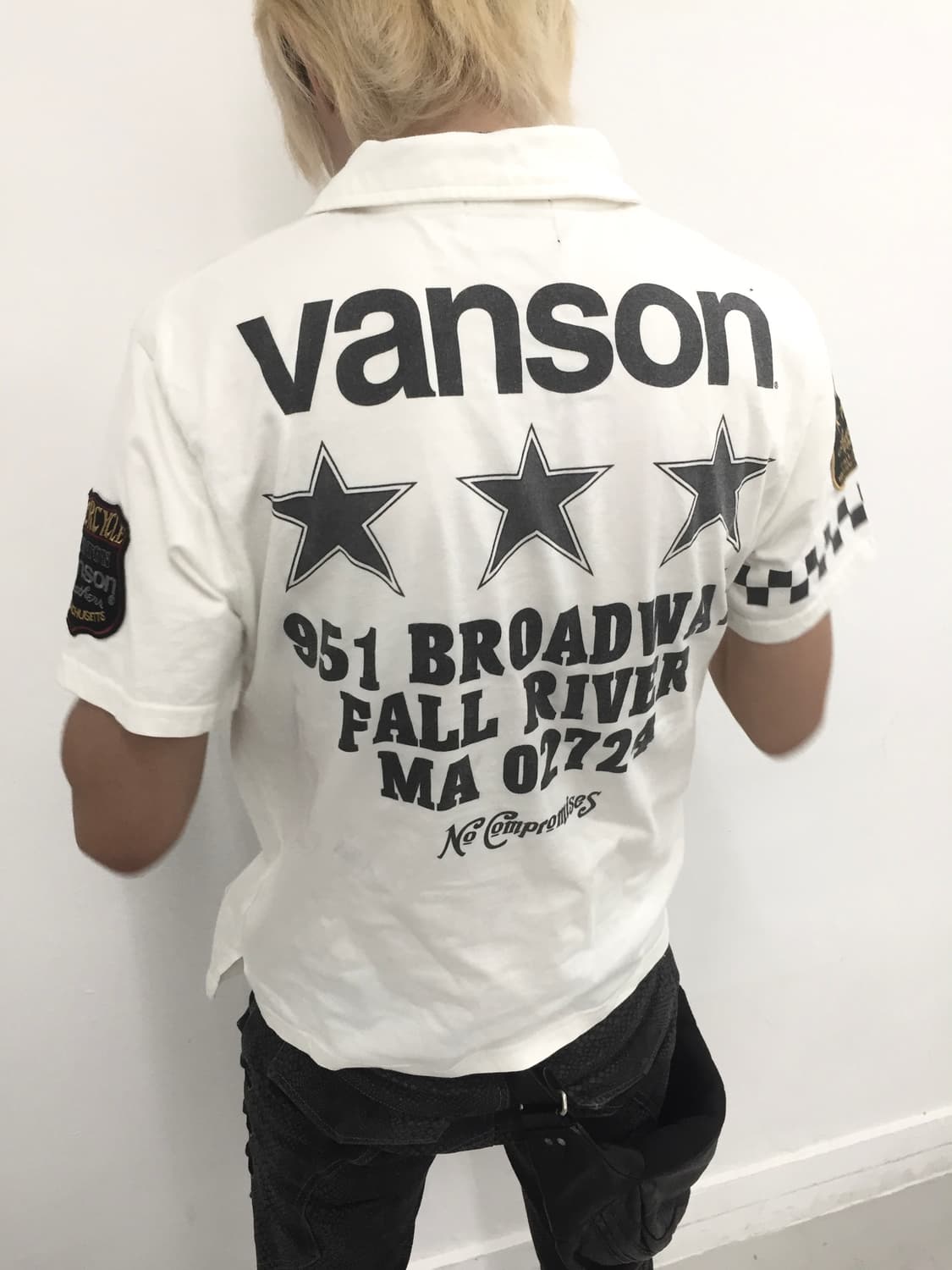 Vanson moto racing pk t-shirt  상품이미지1