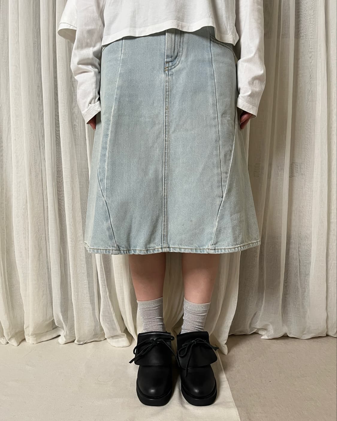 메종 마르지엘라 메인라인 리워크 데님 스커트 masion margiela 상품이미지7