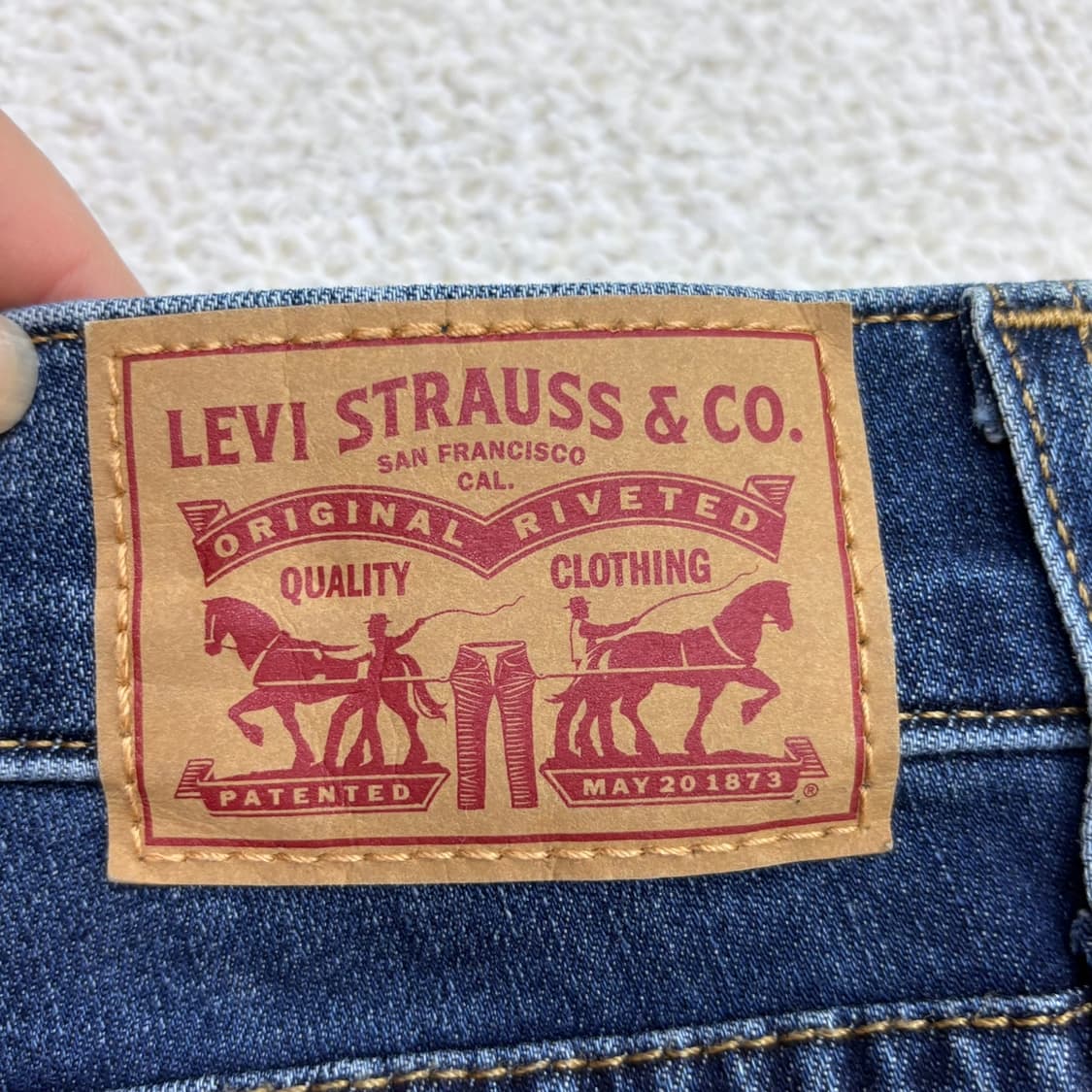 28 리바이스 312 슬림 데님 팬츠 0325E 상품이미지3