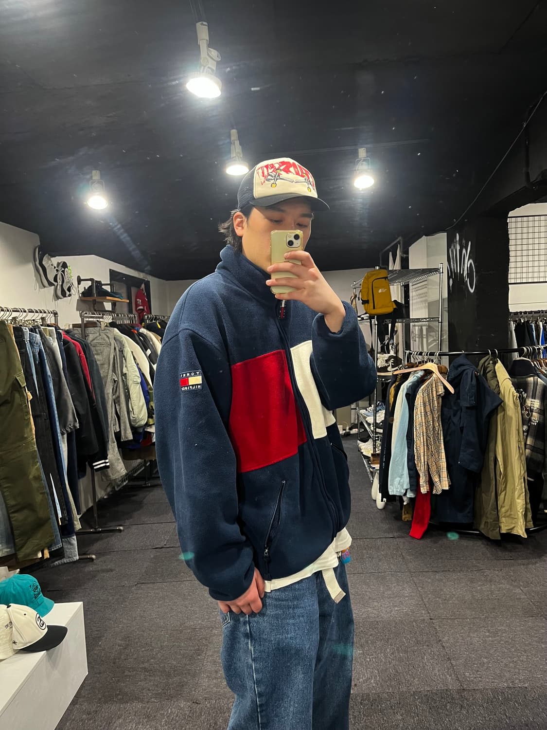 타미힐피거 빅플래그 플리스 자켓 상품이미지7