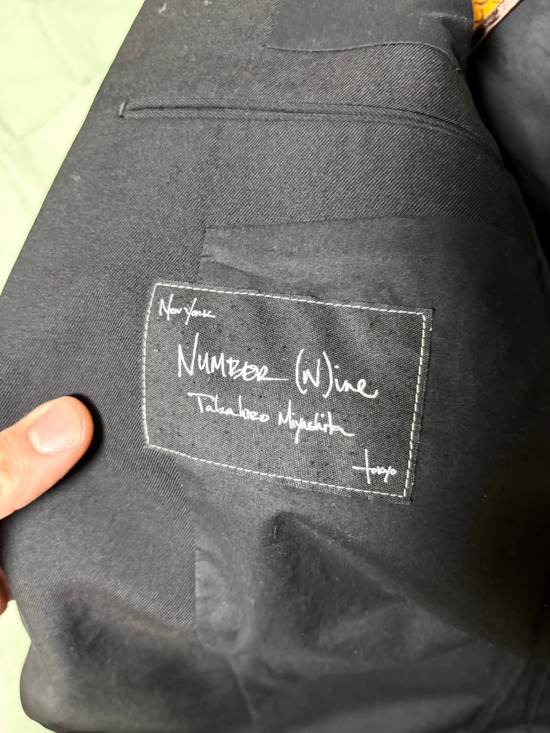 Number nine 06ss Grange jacket 3 상품이미지6