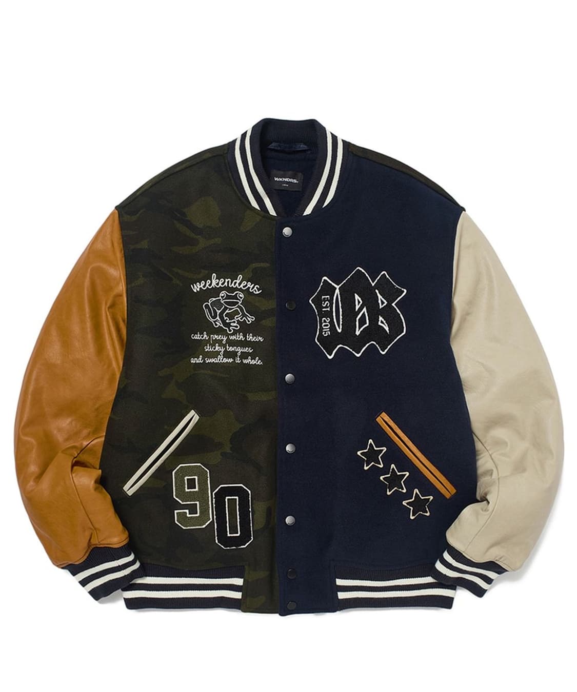 위캔더스 프로그 스타디움 바시티 자켓 L 상품이미지3