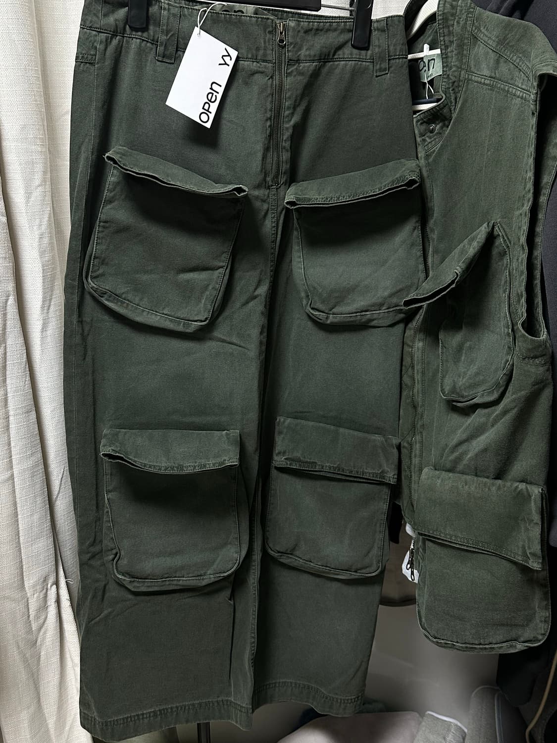 오픈와이와이 카고 스커트 상품이미지1