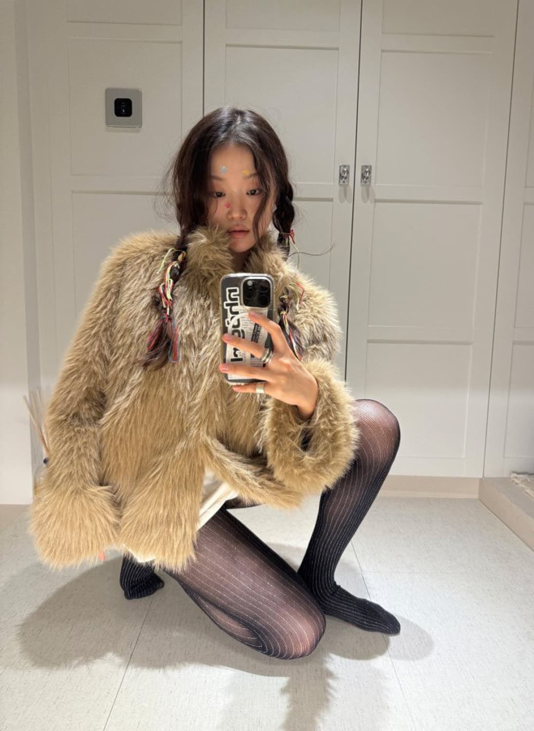 런던플랏 홀리데이 퍼자켓 상품이미지1