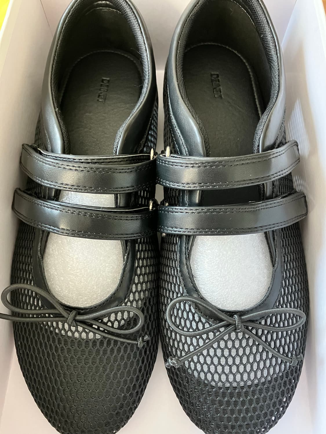 [새상품]다이닛 DEINET 리본 모찌 슈즈 상품이미지2