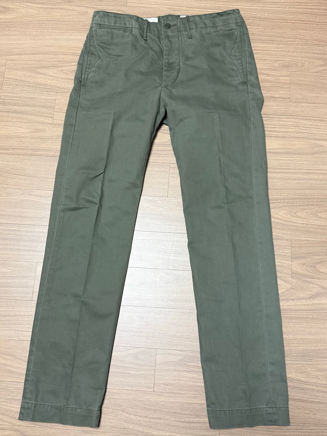 Rrl 오피서 치노팬츠 올리브 32/32 상품이미지4