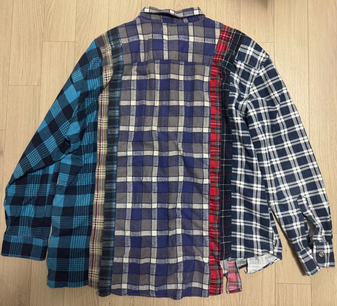 니들스(Rebuild by Needles) 플란넬 셔츠 XL 상품이미지2