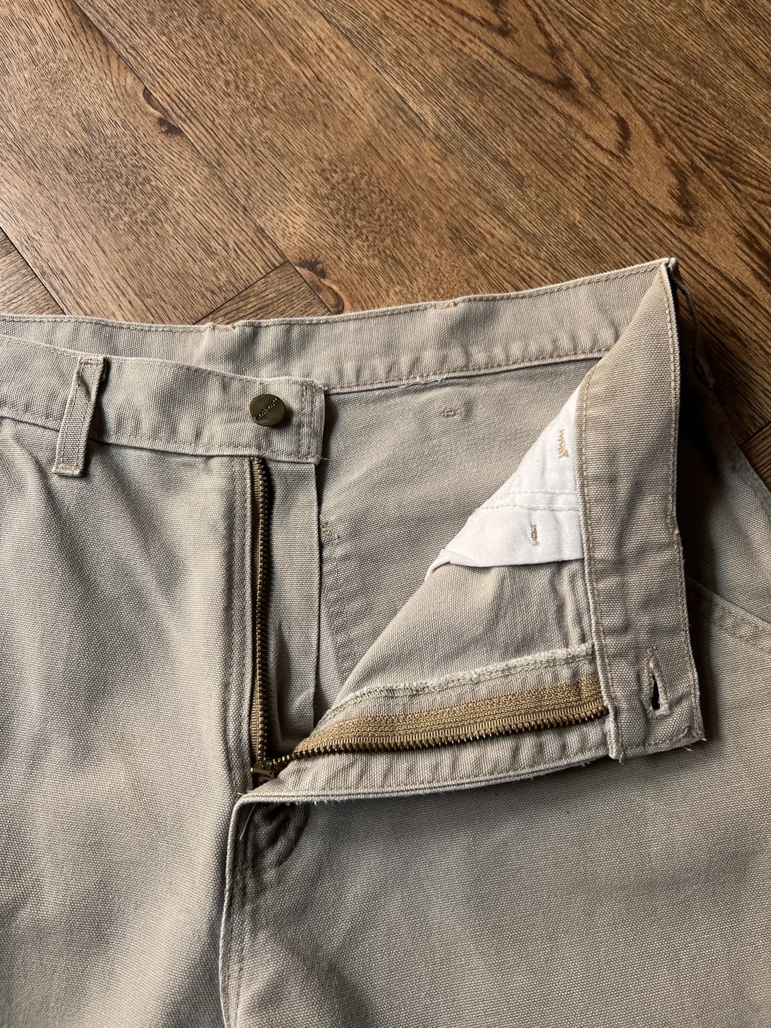 [32]칼하트 Made in USA 데저트 탄 싱글니 카펜터 워크 팬츠 상품이미지3