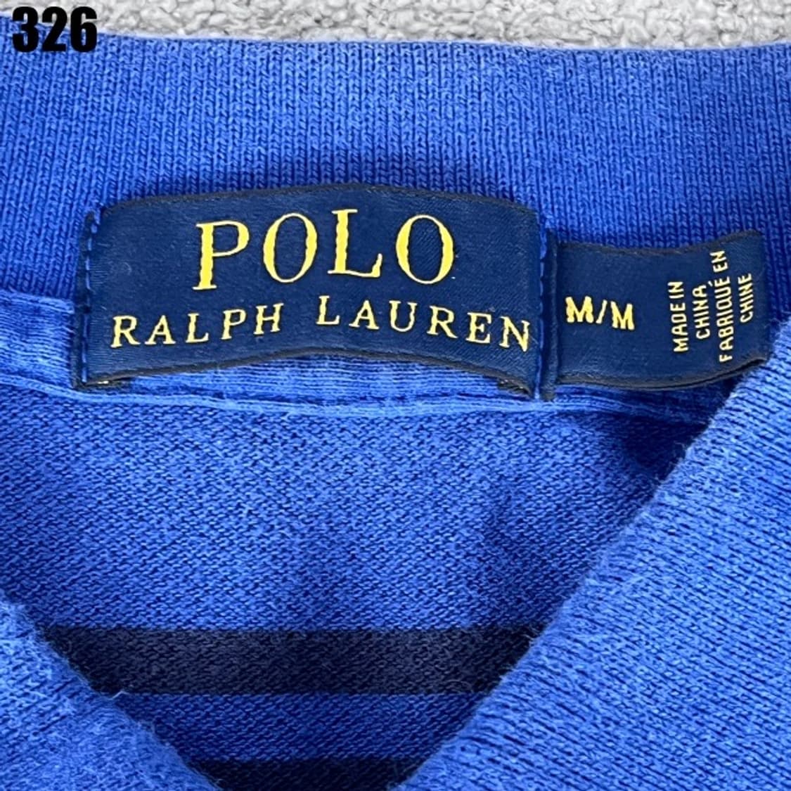 폴로 랄프로렌 블루 스트라이프 반팔  상품이미지2