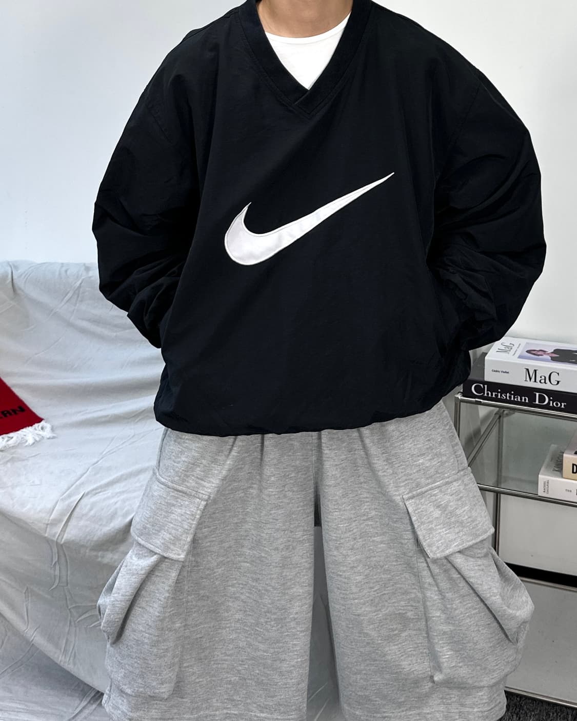 나이키 빅스우시 블랙 웜업 L 상품이미지2