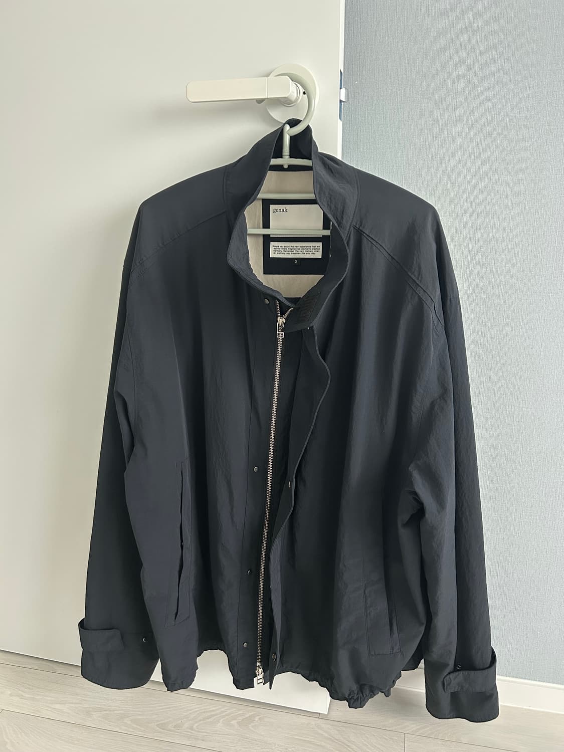 고낙 모즈자켓 네이비 3사이즈 상품이미지3