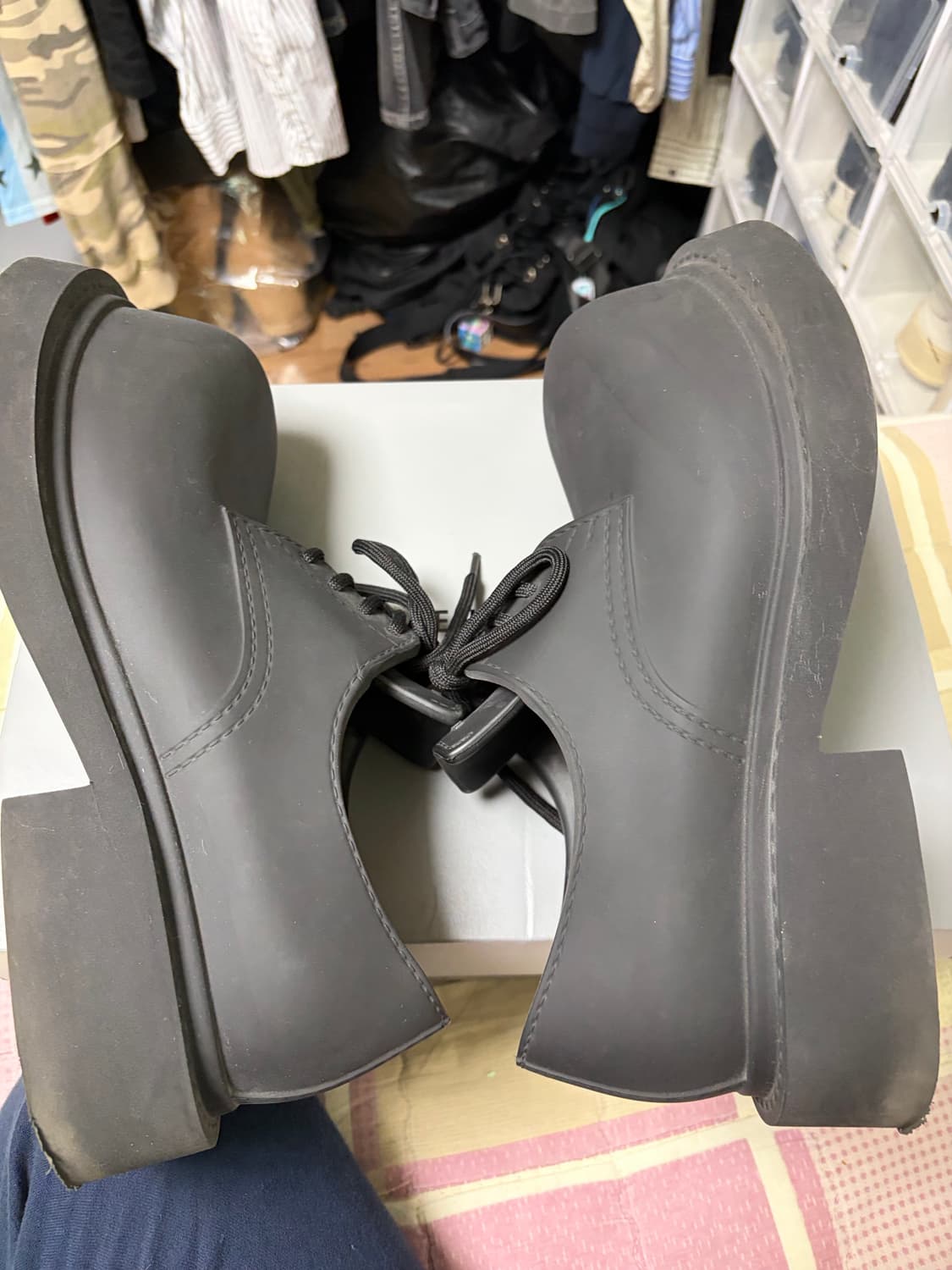 발렌시아가 스테로이드 블랙 42size 상품이미지5