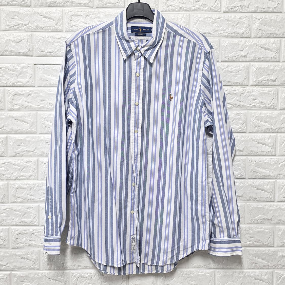 택포// 폭로랄프로렌 스트라이프 셔츠 L 상품이미지1