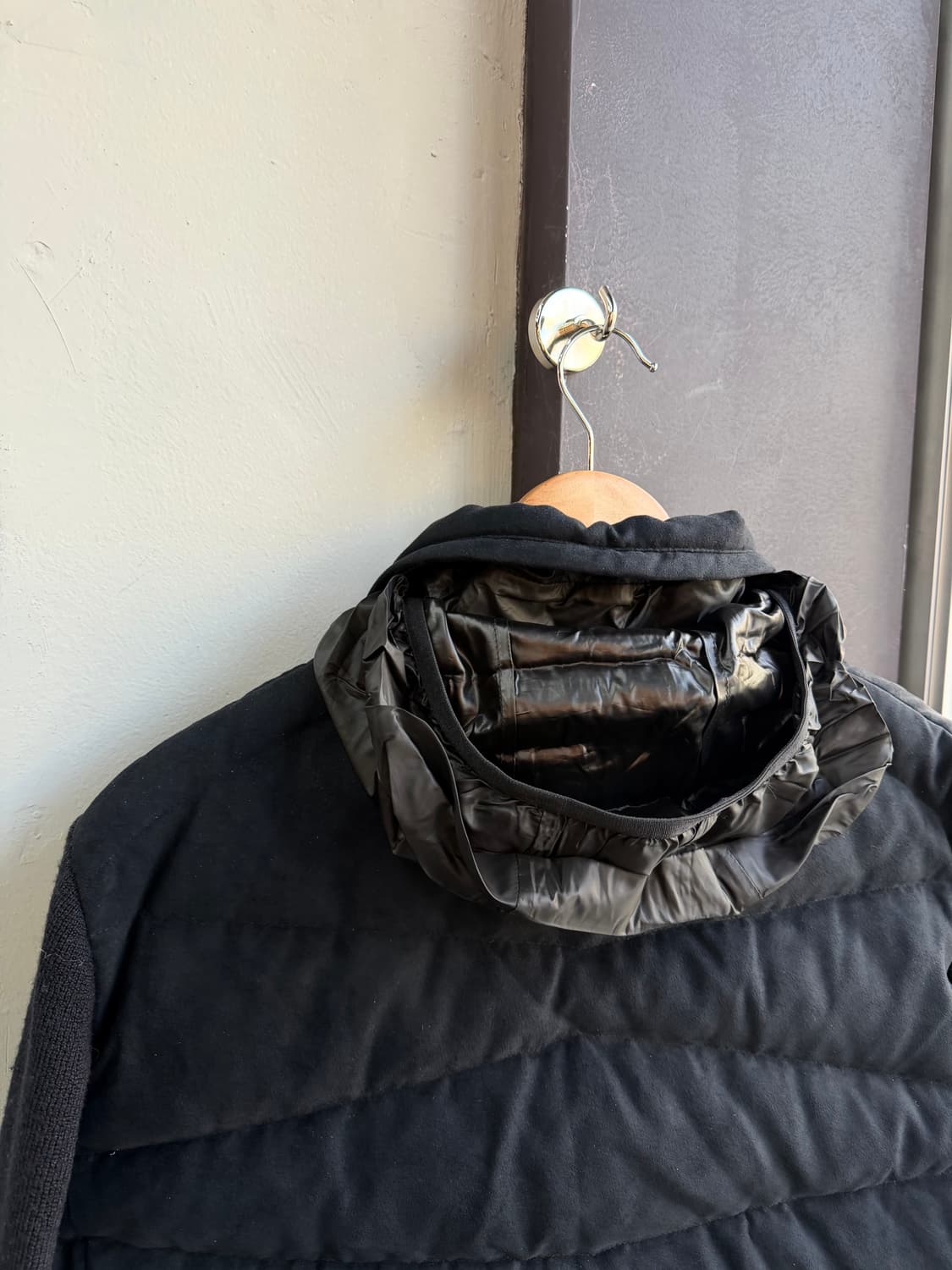 105/ 타임옴므 19FW 스웨이드 구스 니트패딩 상품이미지7