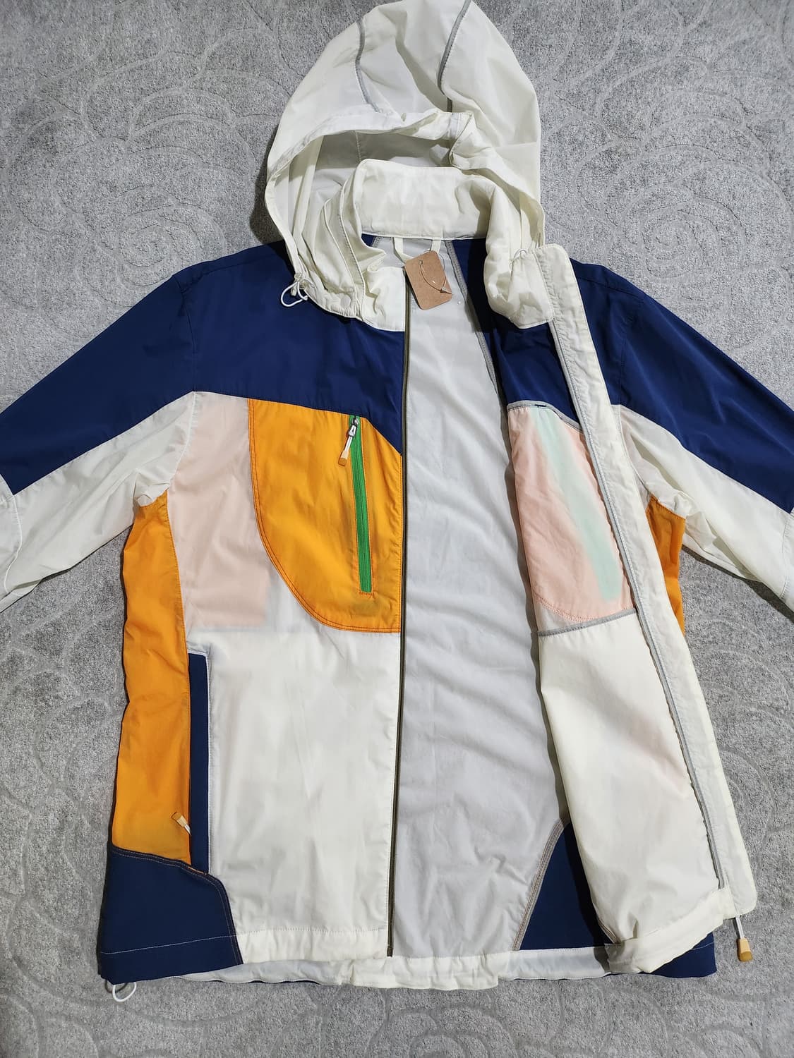 The North Face 컬러블록 바람막이 자켓 L 상품이미지3