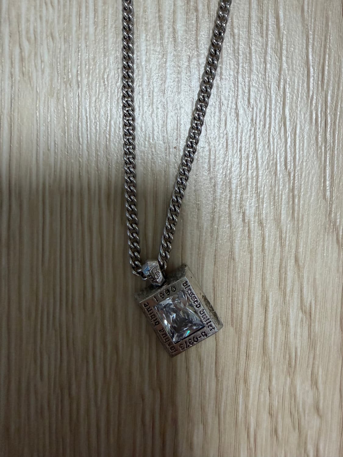 미니멀 스퀘어 목걸이 상품이미지1