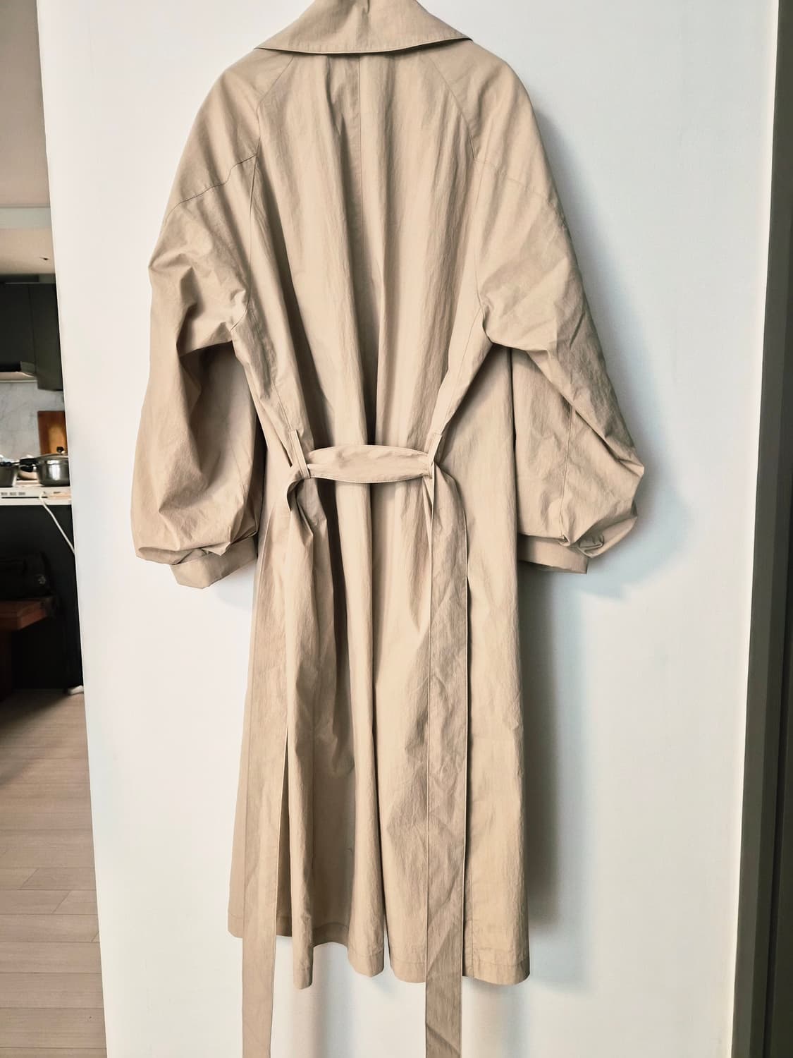 [새상품] D.PLAT 디플랫 프리미엄 트렌치코트 (M) 상품이미지6