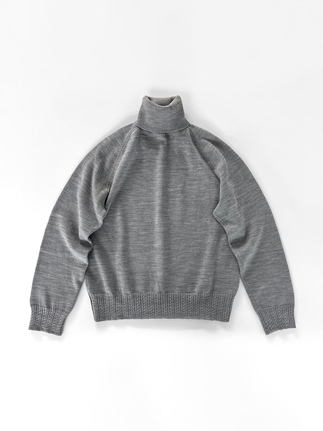 2000 AD 꼼데가르송 트리콧 울 터틀넥 스웨터 상품이미지2