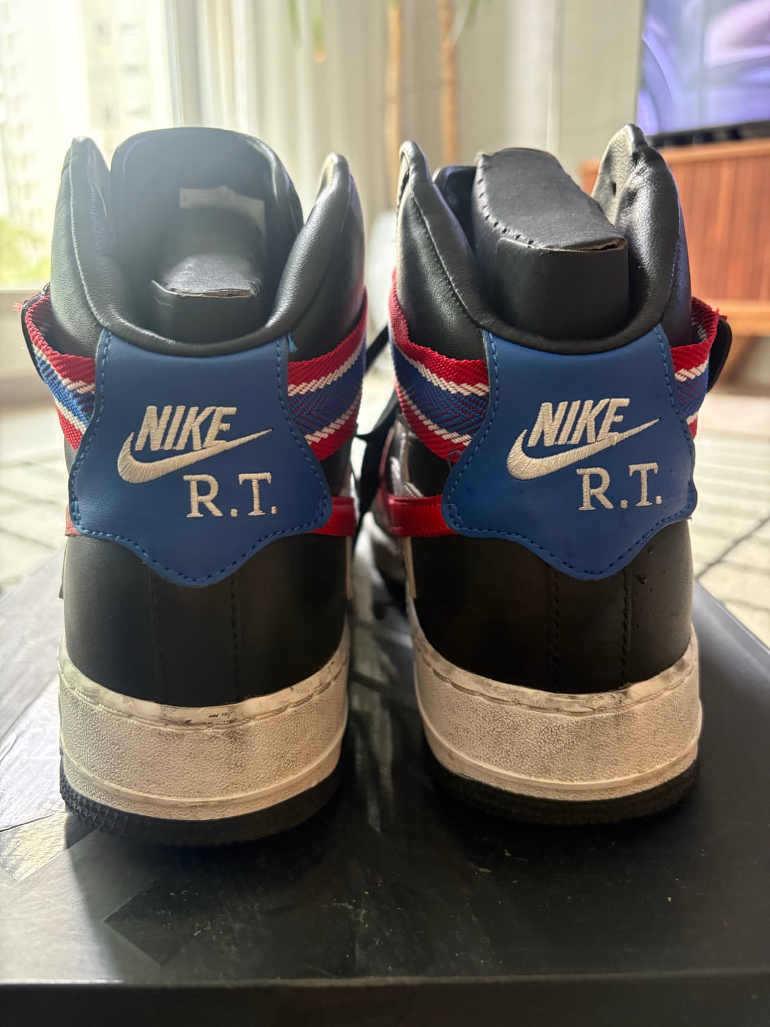 나이키 에어포스1 하이 RT 블랙 11사이즈 상품이미지4