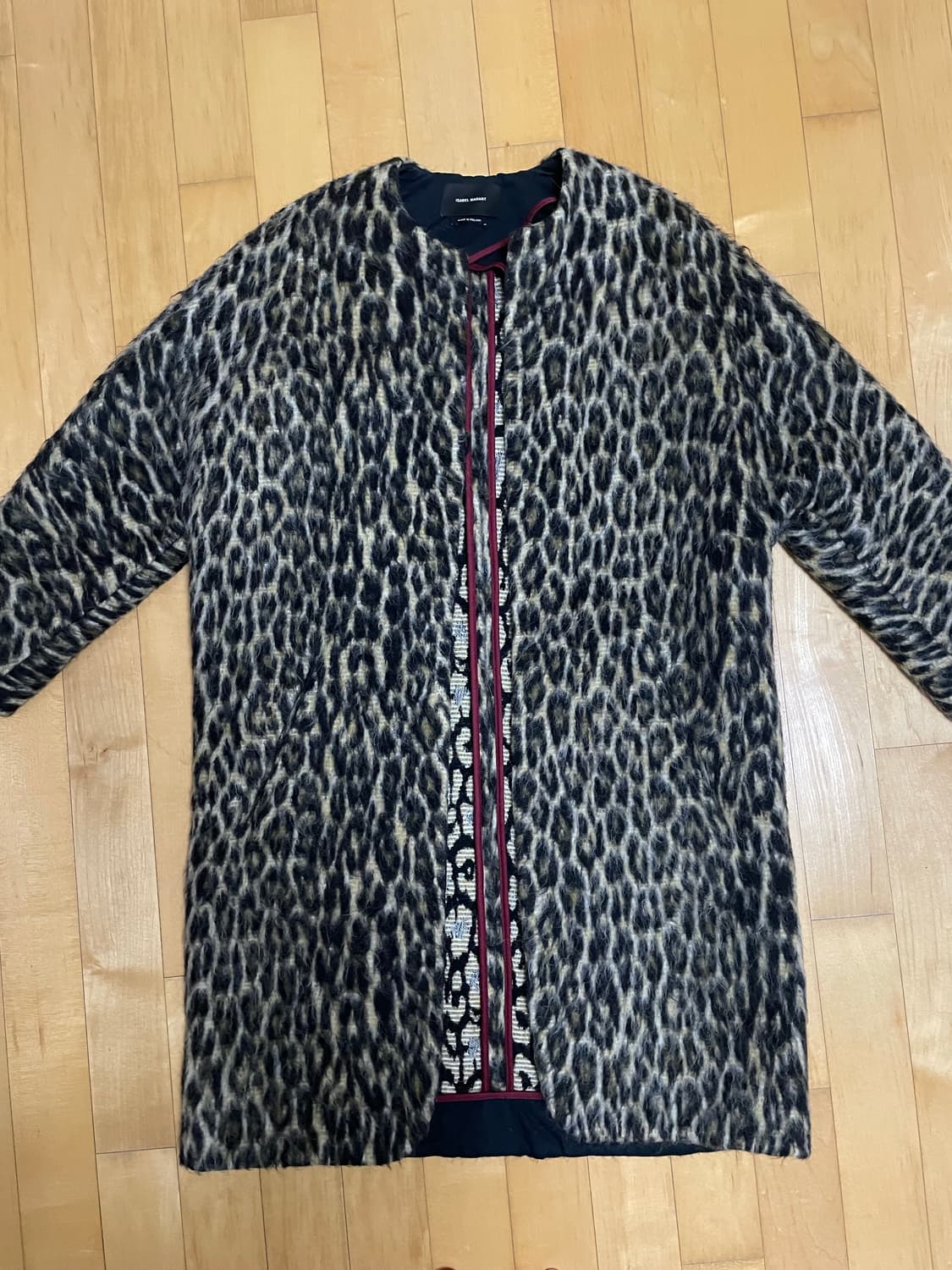 이자벨마랑 레오파트 코트 상품이미지1