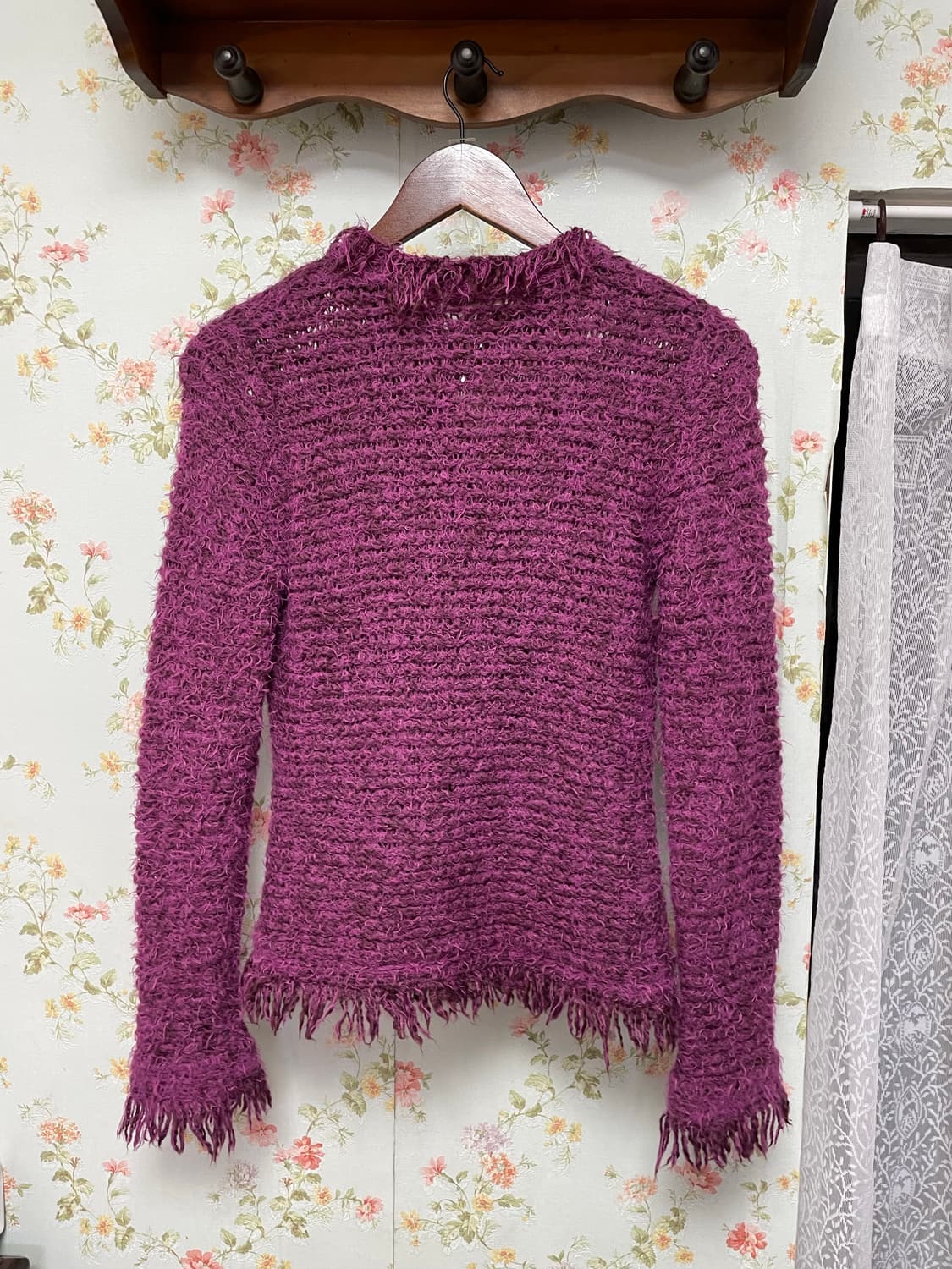 퍼 니트 가디건 상품이미지2