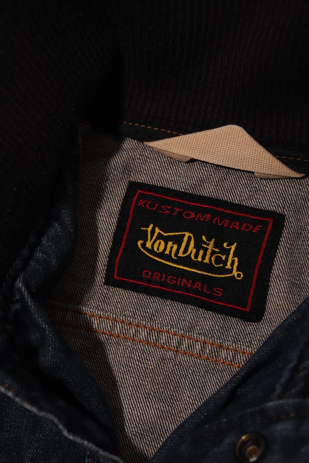 VON DUTCH 데님 프린팅 점퍼 size S 상품이미지6